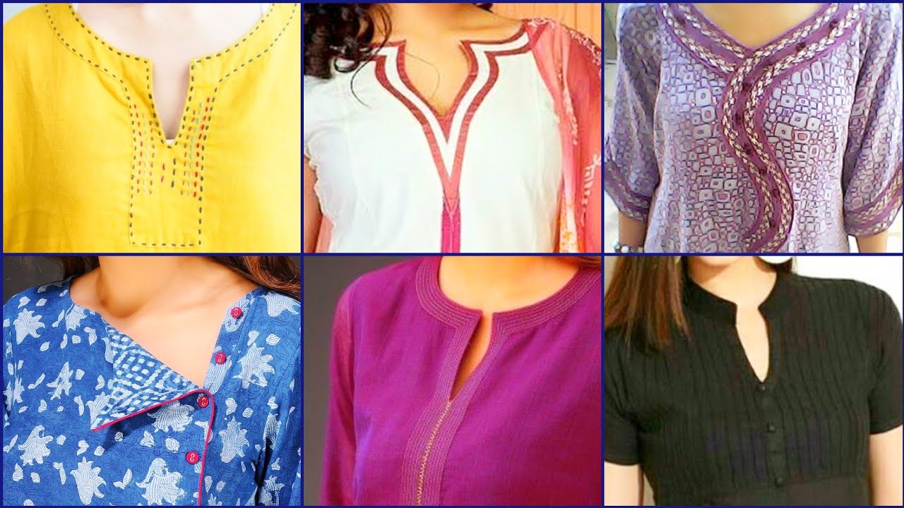Kameez Unique Necklines For Women - Salwar Kameez